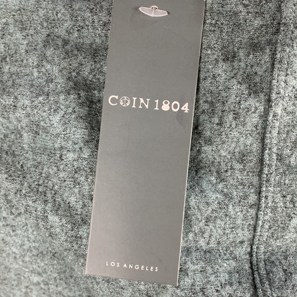 NWT Anthropologie Coin1804 Soft Pullover Gray Hoodie - Picture 4 of 6